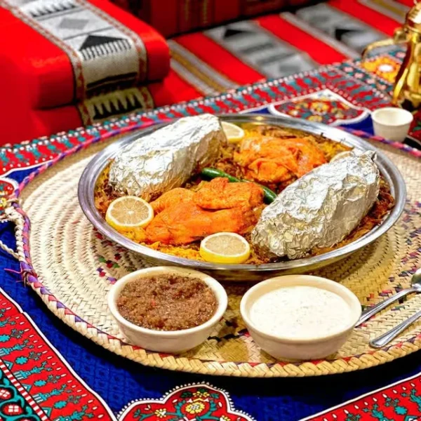 Mixed Dishes of Haneeth & Mandi Chicken